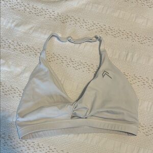 Oner active unified twist sports bra, white